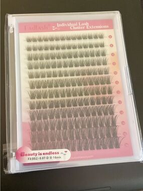 Fadlash Eye Lash Cluster Individual Eyelash Extension Black New